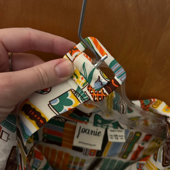 Joanie Book Print Midi Dress - Picture 5 of 6